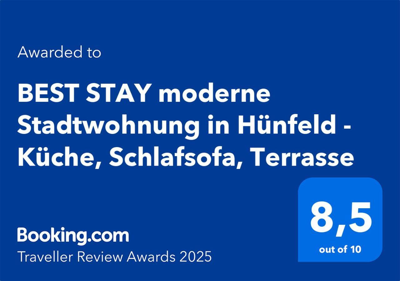 Moderne Stadtwohnungen In - Kueche, Schlafsofa, Terrasse Oder Balkon Wlan Smart Tv Apartment Huenfeld